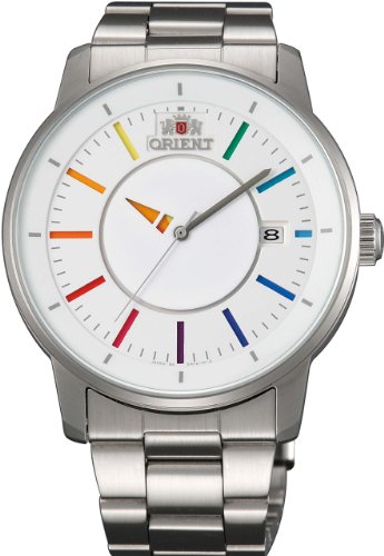 Montre ORIENT WV0821ER automatique en acier inoxydable avec cadran blanc pour homme