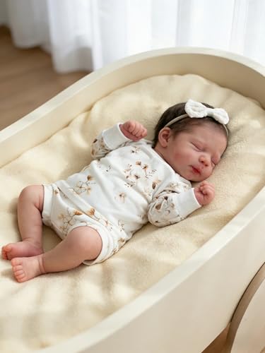 Muñeca bebé Reborn vinilo 18 pulgadas niña realista miniatura 4