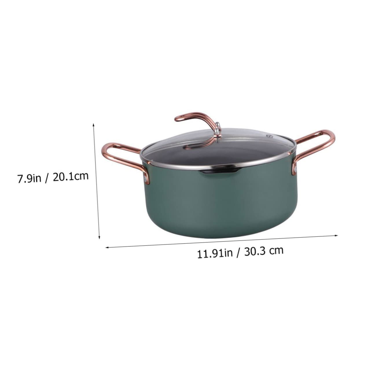 Olla Multiusos para Cocinar Alimentos para Bebés Olla para Sopa Sartén Juego de Utensilios de Cocina para El Hogar Y El Hotel
