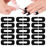 Isslly 30 PCS Nail Polish Protector for Fingers, U Shape Gel Nail Stickers, Cuticle Protector for Nail Painting, Nail Polish Guards for Fingers, Easy to Peel Off, Nail Art Supplies for Nail Design