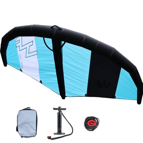 Ala Gonfiabile Da Windsurf, Tavola Da Windsurf E Hydrofoil Da 4㎡, 5㎡, 6㎡, Vela Da Surf Portatile, Con Finestra, Per Sport Acquatici, Kitesurf, Surf,A-4㎡