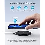 Wireless Charger, 15W Max Fast Wireless Charging Pad 2-Pack Compatible with iPhone16/16Plus/16Pro /16ProMax/iPhone15/15Pro/15Plus/14/13/12/Samsung S24 /S24Ultra/S23Ultra/S22/S21,AirPods Pro 2 - Image 5