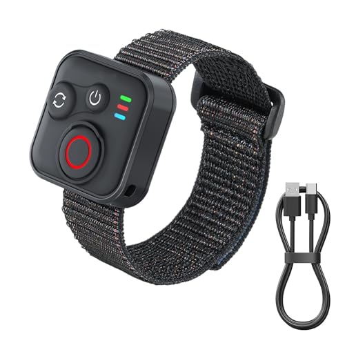 Kit di accessori completo: include 1 telecomando, 1 cavo di ricarica, 1 cinturino da polso lungo e 1 cinturino da polso corto per opzioni di utilizzo versatili e comoda portabilità.