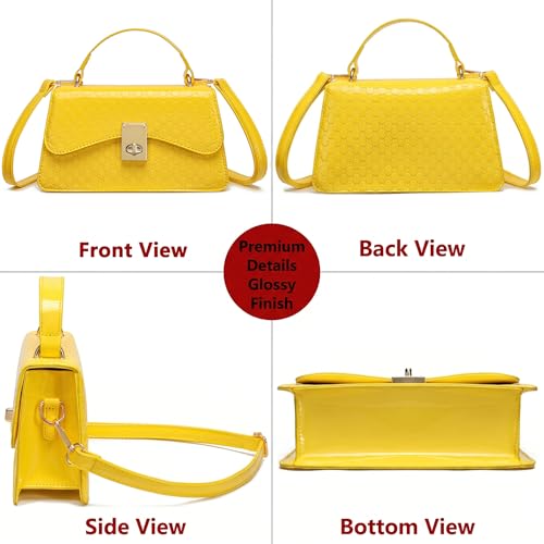 Image of Mini Crossbody Bag for Women, Cute Mini Purse, Ladies Small Top Handle Satchel, Trendy Daily Clutch Purse