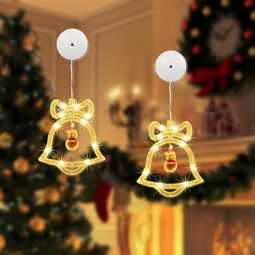 Drezesov LED Weihnachtsbeleuchtung Innen, 2 Stück LED Sterne...