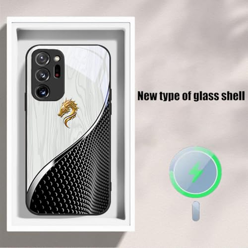 Coque bois Dragon pour Samsung S24 verte - Protection antichoc style nature - 7