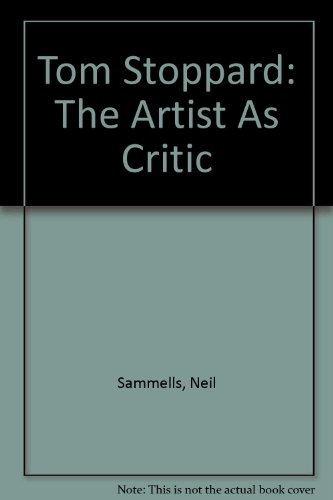 Tom Stoppard: The Artist As Critic 0312005342 Book Cover