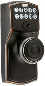 Schlage Camelot FE595 Gałka z Zamkiem Elektronicznym