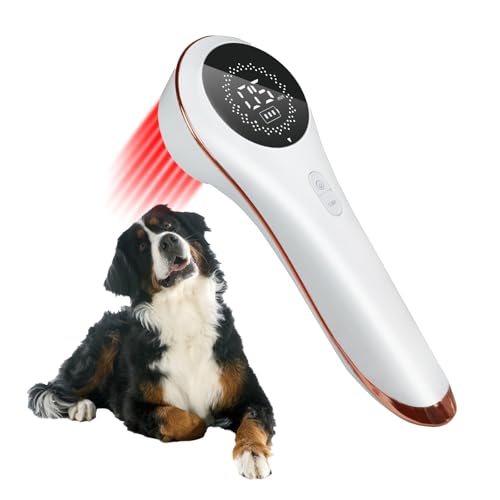 LLLT Cold Laser Therapy Device, Handheld Red Light Therapy for Dogs Cats Pets, Arthritis Human/Pet Pain Relief, Muscle & Joint Healing for Daily Home Use