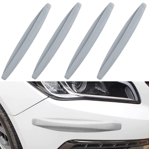 bangminda Lot de 4 Bandes Adhésives Anti-Rayures pour Pare-Chocs de Voiture Universelle Bande de Caoutchouc de Pare-Chocs de Voiture Protecteur...