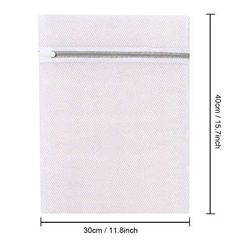Mesh Laundry Bags, Ideep 3Pcs Durable Reusable Laundry Bags For Delicates With Premium Zipper, 23.6*23.6 Inch Washing Bags For Washing Machine, Travel Storage Organize Bag For Clothes,Sheet, Shoes #TOP2