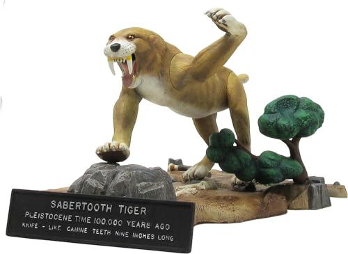 Maquette Tigre à Dents de Sabre Atlantis figurine à peindre pour vitrine