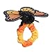 Aurora® Vibrant Wrist Fliers™ Monarch Butterfly Stuffed Animal - Eye-Catching Designs to Wear - Perfect for Kids 3+ Years and Animal Loving Adults - Orange 5 Inches