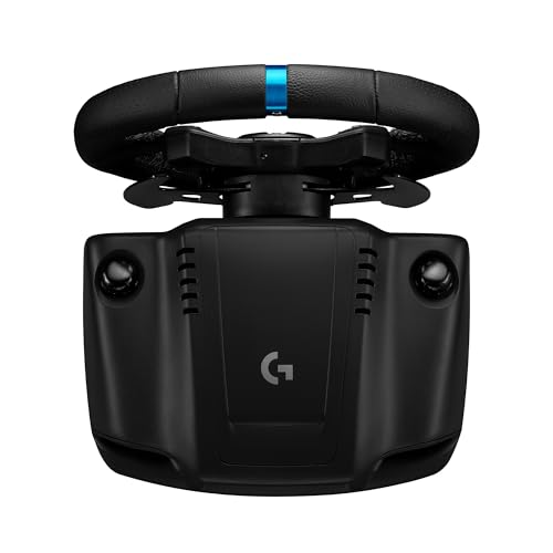 G923 Volante da Corsa e Pedali per PS5, PS4 e PC, UK Inglese Spina di Alimentazione (Tipo G) - Nero - Controller - Immagine 5
