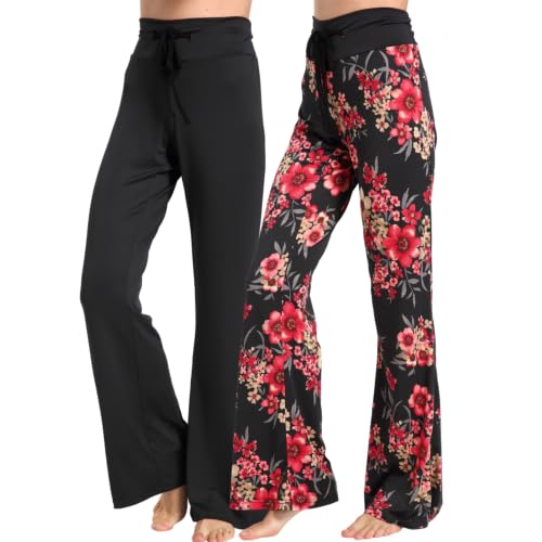 Image of CYZ Womens Casual Stretch Cotton Pajama Pants Simple Lounge Pants