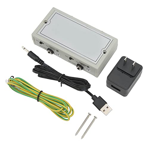 Image of Wrist Strap Tester, ESD Grounding Monitor & Antistatic Wristband Alarm, Real‑Time Microcomputer Chip Detection High Sensitivity, for ESD‑Safe Workbench and Production Line (US Plug 100‑240V)