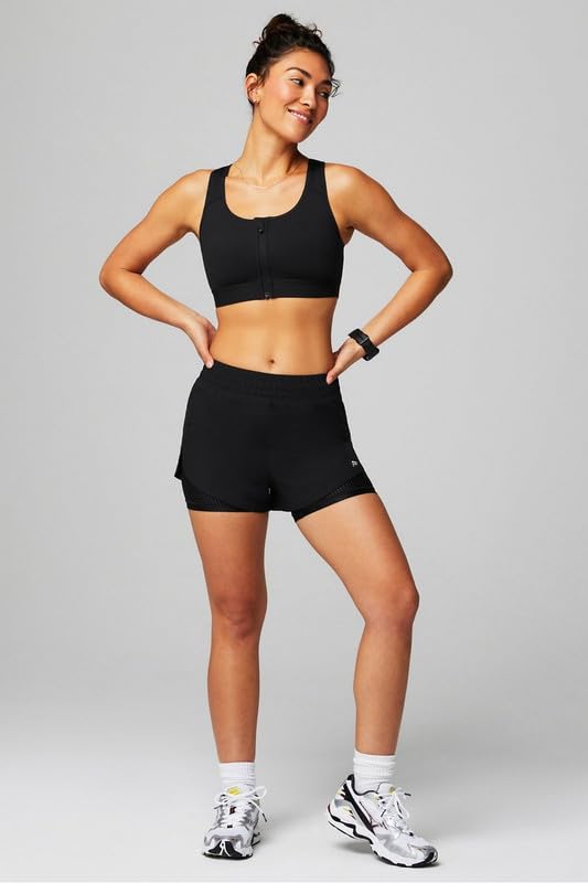Fabletics Pantaloncini da corsa traforati da donna
