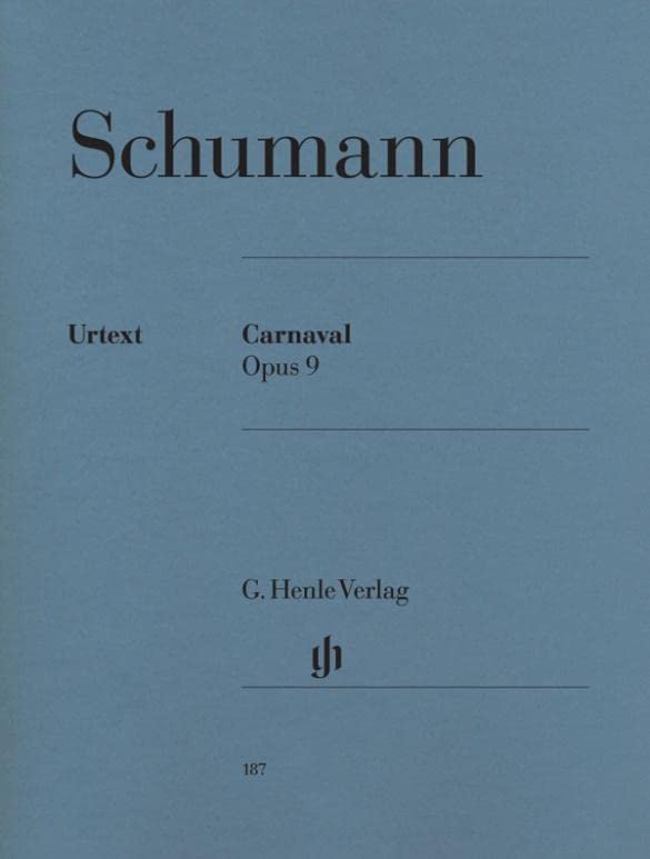 Carnaval Op.9 Piano Solo (Multilingual Edition)