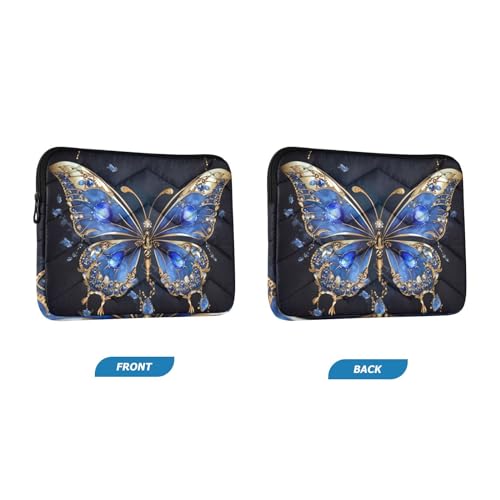Funda elegante para laptop 13-14 pulgadas Butterfly miniatura 2