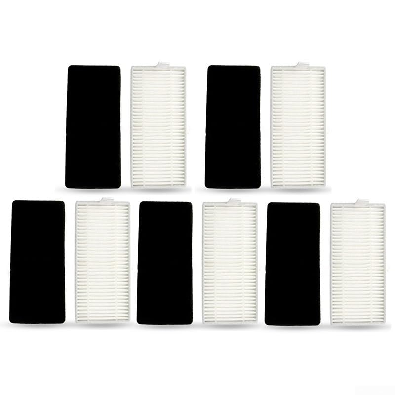 Robot Aspiradora Repuestos Filtro de Repuesto Esponja Set para Hepa Side Brush para Combo Pack Mopa Paño y Rodillo Accesorios Home Electrodomésticos Kit de Mantenimiento Pelo de Mascotas