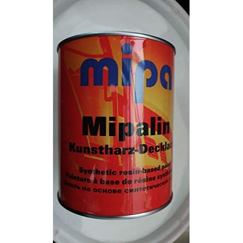 Mipalin Kunstharzlack - Autolack Fahrzeuglack RAL 6031 stumpfmatt 1 Liter