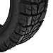 Drfeify 11in Tubeless Electric Scooter Tire, 90/65-6.5 Thickened and Widened Rubber Vacuum Road Tire for Superior Performance