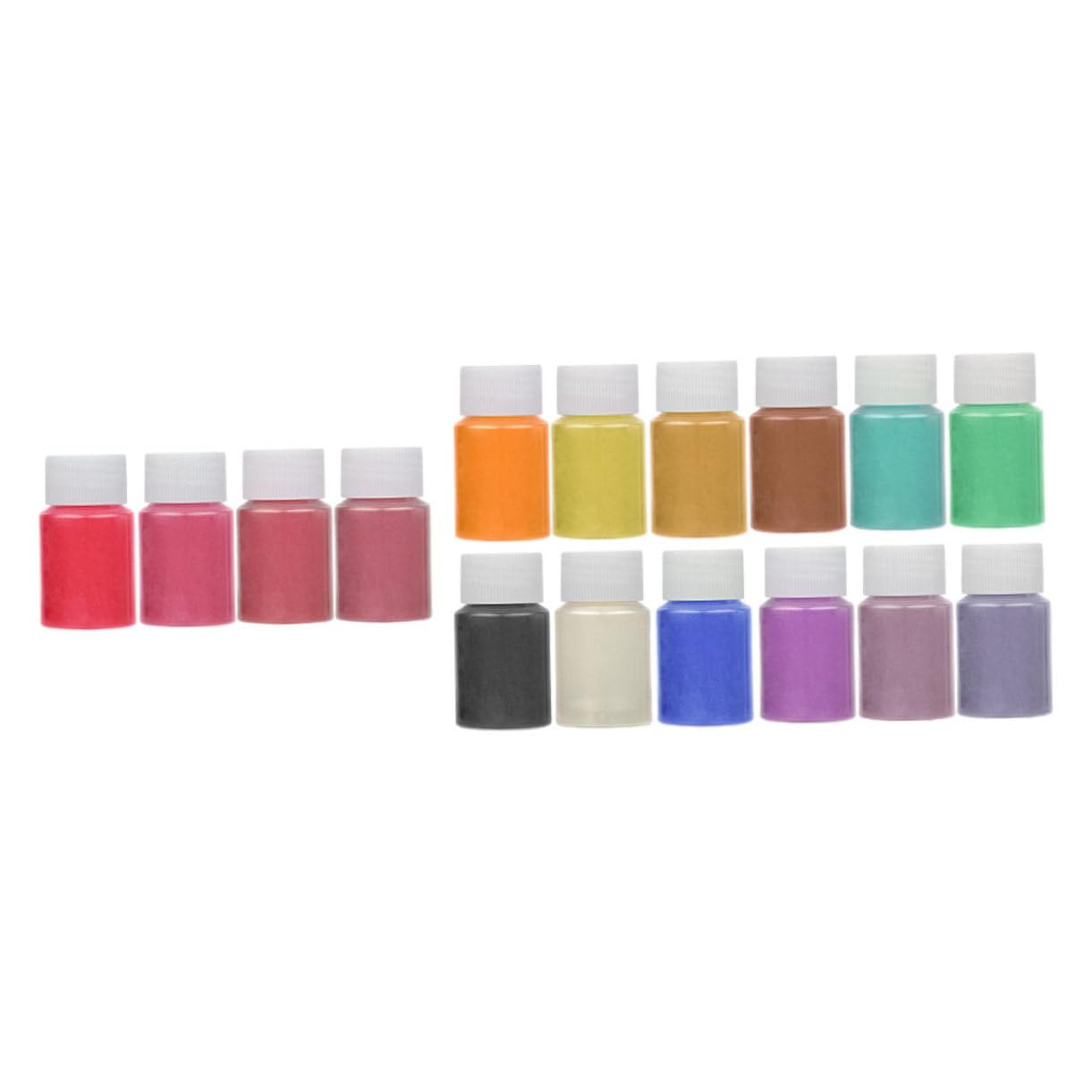 Uonlytech Pigmente Pulver Für Diy-bastelarbeiten Kunstpulver Perlglanzpulver Farbwechselpulver Epoxid-kunstpulver Für Seifen Und Kerzen