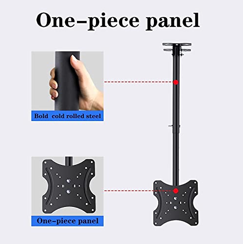 Support TV robuste en acier pour moniteurs plats de 32" max - 7