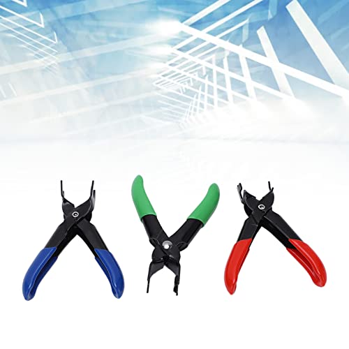 Conjunto de alicates de desconexão de linha de combustível, antiderrapantes, 3 peças, alicates de de
