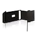 Produktbild Caratec Flex CFW301S TV-Wandhalter mit 3 Drehpunkten besonders geeignet für Wohnmobile oder Wohnwagen, verriegelbar, schwarz