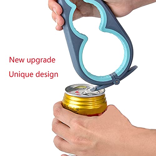 Bottle Opener for Arthritic Hand,Jar Opener for Old People, Children, Women, Those with Weak Hands,Multifunctional Kitchen Gadgets (02-Blue) - Image 6