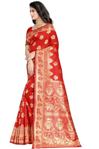 Image of women's Banarasi Saree Pure Kanjivaram Silk Saree