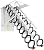 Alloy Attic Access Ladder Concertina Loft Ladder Ceiling Attic Stairs Pull Down Attic Ladder with Armrests Folding Ladder Invisible Telescoping Ladder