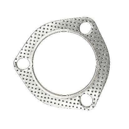 10-Pack Vibrant-Style 3-Bolt Exhaust Gasket, 2.75" ID, Universal Fit for Honda/Acura Aftermarket Exhaust Systems