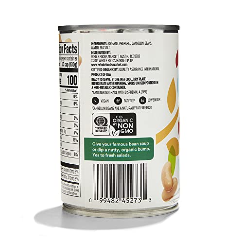 365 By Whole Foods Market 0099482452735 Organic Cannellini Beans thumb #2