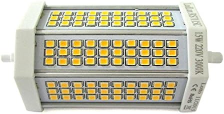 Lampada Led R7S RX7S Lineare Dimmerabile 118mm 15W=150W Bianco Neutro 220V Triac Dimmer 77 Smd 2835 [Energy Class A]