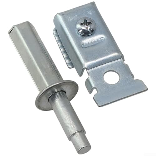 Kit de reparación de herrajes para puerta bi-plegable para puertas de 1 a 1-3/8 pulgadas de grosor, conjunto de soporte pivotante superior con construcción de nylon y metal para paneles de clóset de hasta 50 lbs miniatura 6