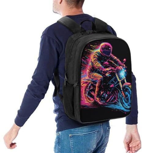 Bolsa impermeable 3D de moto para niños evita libros mojados 5