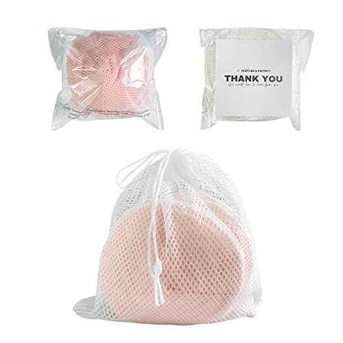Nurture & Protect - Organic Bamboo Nursing Breast Pads - 14 Washable Nursing Pads With Wash Bag - Washable Breastfeeding Nipple Pads For Maternity - Nursing Pads Reusable For Breastfeeding #TOP3