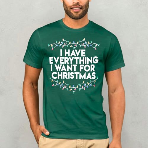 Christmas Matching Couples T-Shirts His and Hers Holiday Matching Shirts Christmas Family Pajamas Tee Top2