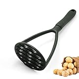 Sturdy Plastic Heat Resistant Potato Masher, Non Stick Hand Potato Masher for Food, Bean and Avocado