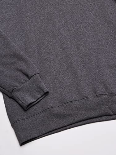 Fruit Of The Loom Men's Sofspun Fleece Sweatshirts & Hoodies, Sweatshirt-Charcoal Heather, X-Large #TOP2