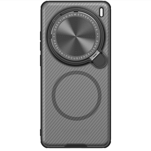 Image of Nillkin Case for Vivo X200 Pro (6.78 inch Inch) CamShield Prop Magnetic Flip Style Lens Camera Protect Mobile Holder TPU + PC Transparent Black Color