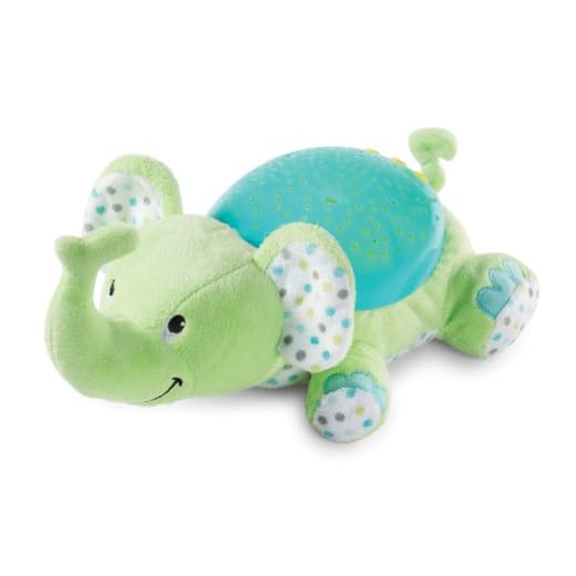 Summer Slumber Buddies Projection and Melodies Soother, Eddie The Elephant