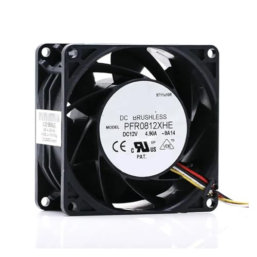 Ventilador de refrigeración 80 mm 12V DYTB0838B2U de 4 pines PWM 2