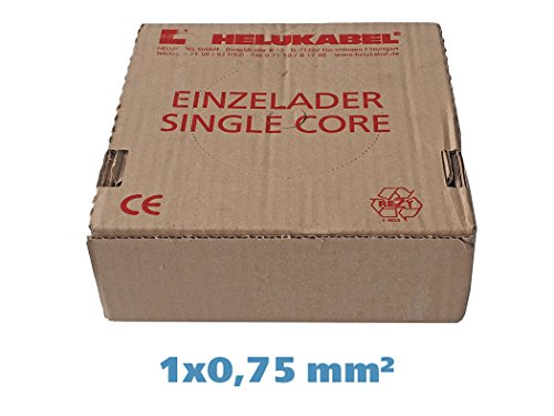 HELUKABEL 29099 Wire Cables H05 V-K Ring 1 x 0.75 mm², Blue, 0,75 mm² - Image 3