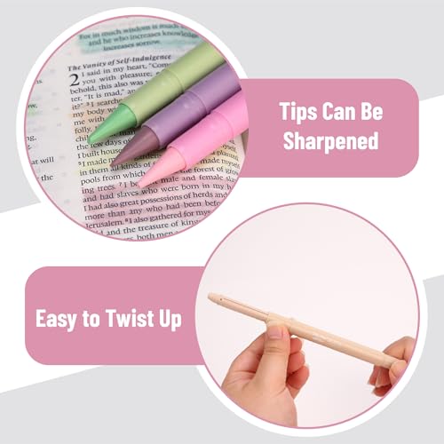 Image of Mr. Pen- No Bleed Gel Highlighters, Morandi Colors, 12 Pack