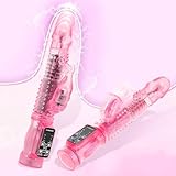 Elegantly Shaped Pink Silicone Suction Cup Realistic Classic Wand Made of Thermoplastic Elastomer TPE for Men and Women Beginners, 8.46 Inches EjDij55-2