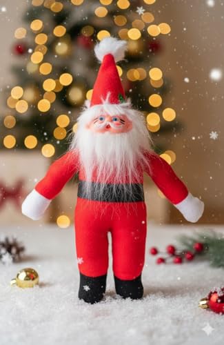 Santa Claus Soft Toy | Plush Santa Claus Soft Toy | Stuffed Santa Clause | Perfect for Holiday Decor and Christmas Gifting | G | PoPo Toys ®