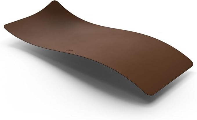 Alfombrilla escritorio POUT TekDec cuero vegano 80x34 cm marrón canela miniatura 5